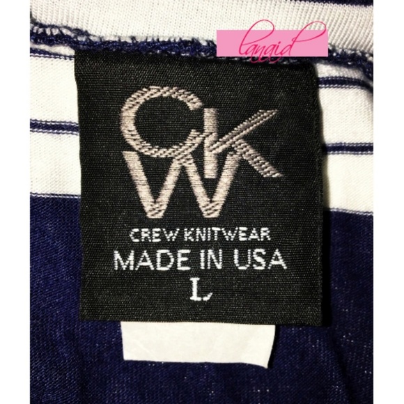 Navy White Ivory Striped Ruched Long Maxi Midi High-Waist Soft Sundress Skirt L - Picture 4 of 6